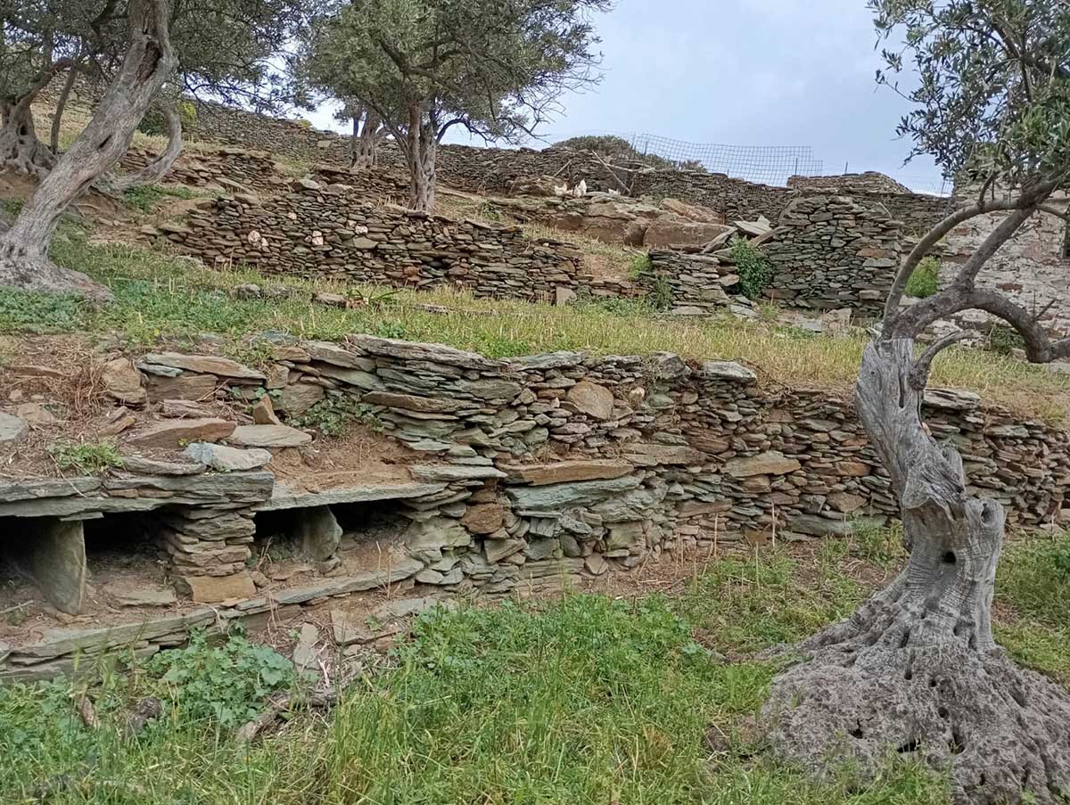 Οι θέσεις για τα διψέλια (πήλινα μελίσσια)